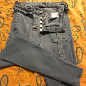 Blue High Rise Jegging